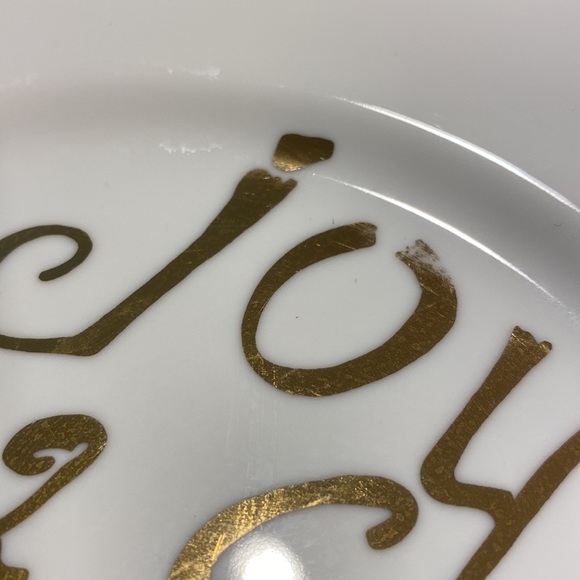 4 Christmas Song Assorted Plates 10 Strawberry Street Holiday - Picture 9 of 16